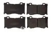 Bremsbelagsatz, Scheibenbremse Vorderachse DENCKERMANN B111612