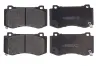 Bremsbelagsatz, Scheibenbremse Vorderachse DENCKERMANN B111614