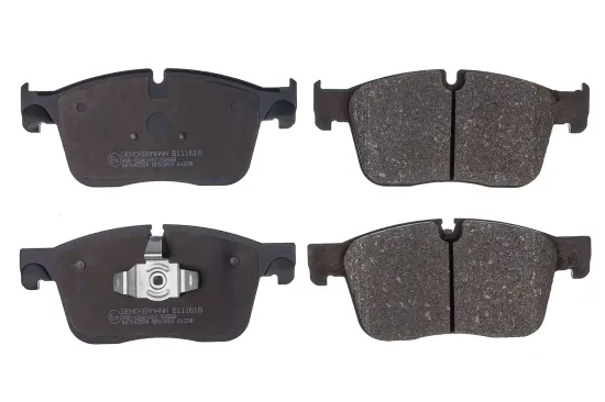 Bremsbelagsatz, Scheibenbremse Vorderachse DENCKERMANN B111618 Bild Bremsbelagsatz, Scheibenbremse Vorderachse DENCKERMANN B111618