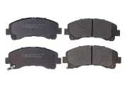 Bremsbelagsatz, Scheibenbremse Vorderachse DENCKERMANN B111621