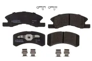 Bremsbelagsatz, Scheibenbremse Vorderachse DENCKERMANN B111623
