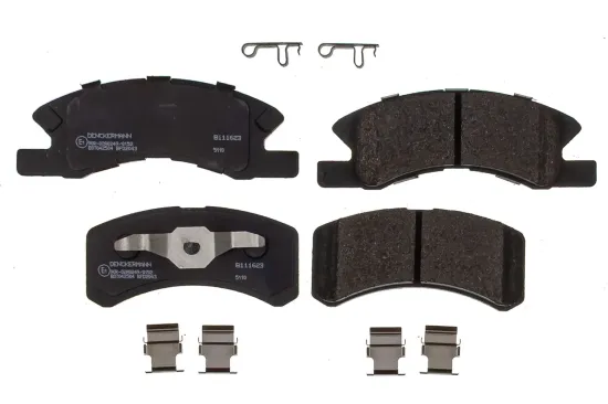 Bremsbelagsatz, Scheibenbremse Vorderachse DENCKERMANN B111623 Bild Bremsbelagsatz, Scheibenbremse Vorderachse DENCKERMANN B111623