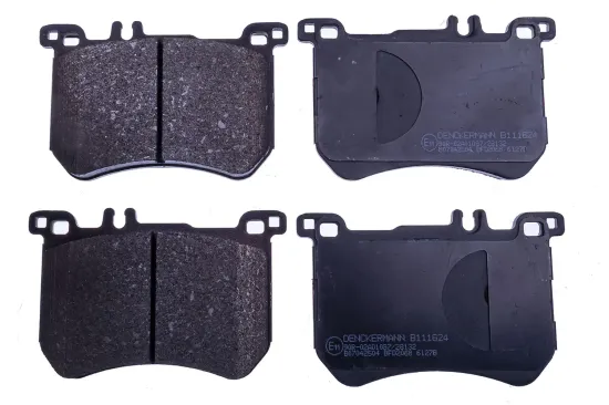 Bremsbelagsatz, Scheibenbremse Vorderachse DENCKERMANN B111624 Bild Bremsbelagsatz, Scheibenbremse Vorderachse DENCKERMANN B111624