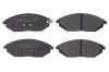Bremsbelagsatz, Scheibenbremse Vorderachse DENCKERMANN B111627