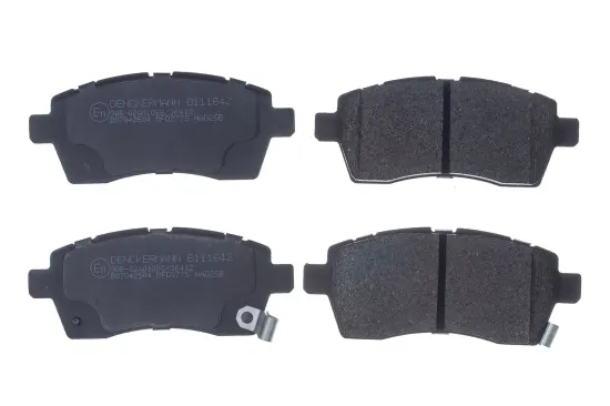 Bremsbelagsatz, Scheibenbremse Vorderachse DENCKERMANN B111642 Bild Bremsbelagsatz, Scheibenbremse Vorderachse DENCKERMANN B111642