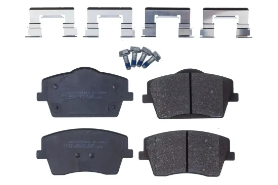 Bremsbelagsatz, Scheibenbremse Vorderachse DENCKERMANN B111644 Bild Bremsbelagsatz, Scheibenbremse Vorderachse DENCKERMANN B111644