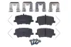 Bremsbelagsatz, Scheibenbremse Hinterachse DENCKERMANN B111650