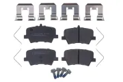 Bremsbelagsatz, Scheibenbremse Hinterachse DENCKERMANN B111650