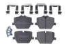 Bremsbelagsatz, Scheibenbremse Hinterachse DENCKERMANN B111668