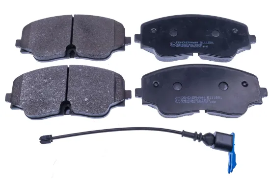 Bremsbelagsatz, Scheibenbremse Vorderachse DENCKERMANN B111681 Bild Bremsbelagsatz, Scheibenbremse Vorderachse DENCKERMANN B111681