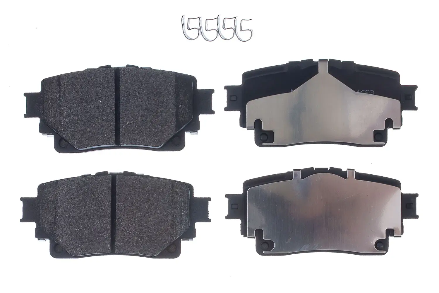 Bremsbelagsatz, Scheibenbremse Hinterachse DENCKERMANN B111683