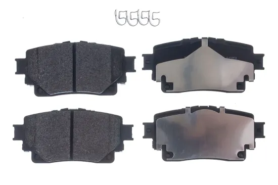 Bremsbelagsatz, Scheibenbremse Hinterachse DENCKERMANN B111683 Bild Bremsbelagsatz, Scheibenbremse Hinterachse DENCKERMANN B111683