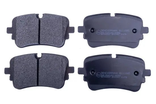 Bremsbelagsatz, Scheibenbremse Hinterachse DENCKERMANN B111685 Bild Bremsbelagsatz, Scheibenbremse Hinterachse DENCKERMANN B111685
