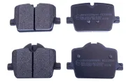 Bremsbelagsatz, Scheibenbremse Hinterachse DENCKERMANN B111686