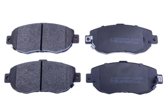 Bremsbelagsatz, Scheibenbremse Vorderachse DENCKERMANN B111691 Bild Bremsbelagsatz, Scheibenbremse Vorderachse DENCKERMANN B111691