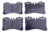 Bremsbelagsatz, Scheibenbremse Vorderachse DENCKERMANN B111692
