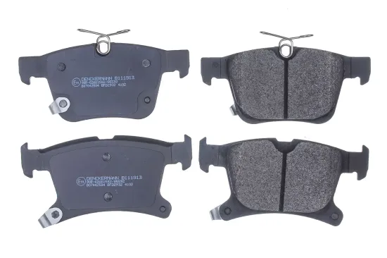 Bremsbelagsatz, Scheibenbremse Hinterachse DENCKERMANN B111913 Bild Bremsbelagsatz, Scheibenbremse Hinterachse DENCKERMANN B111913