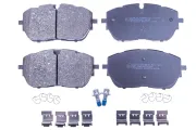 Bremsbelagsatz, Scheibenbremse Vorderachse DENCKERMANN B111914