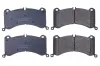 Bremsbelagsatz, Scheibenbremse Vorderachse DENCKERMANN B111918