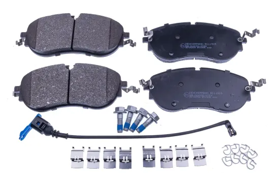 Bremsbelagsatz, Scheibenbremse Vorderachse DENCKERMANN B111919 Bild Bremsbelagsatz, Scheibenbremse Vorderachse DENCKERMANN B111919