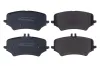 Bremsbelagsatz, Scheibenbremse Hinterachse DENCKERMANN B111921