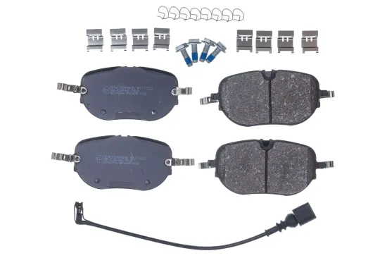 Bremsbelagsatz, Scheibenbremse Vorderachse DENCKERMANN B111922 Bild Bremsbelagsatz, Scheibenbremse Vorderachse DENCKERMANN B111922