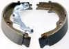 Bremsbackensatz Hinterachse DENCKERMANN B120210