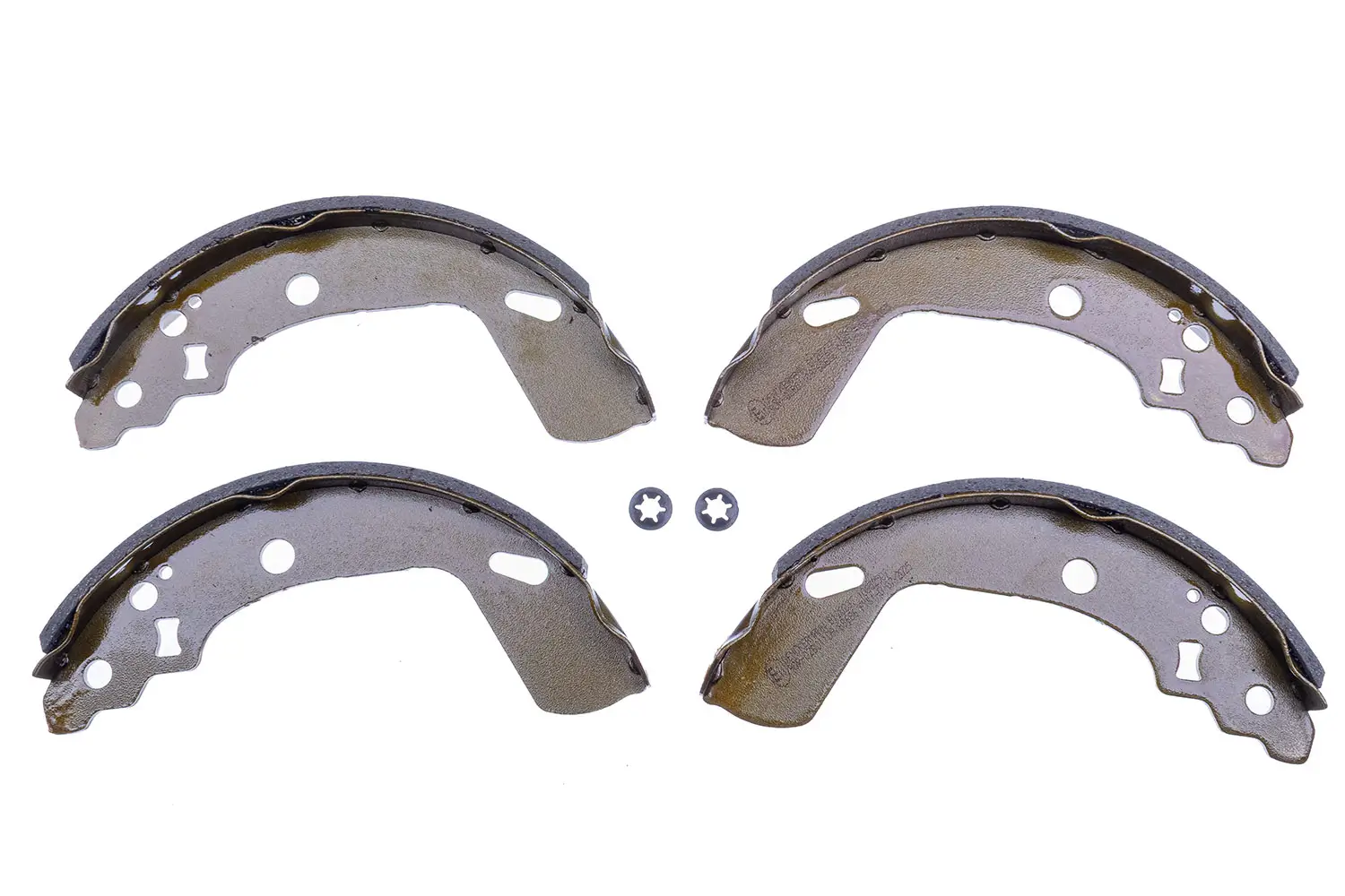 Bremsbackensatz Hinterachse DENCKERMANN B120237