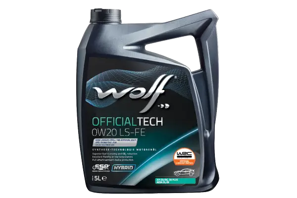 Motoröl 0W-20 5L WOLF 1051681