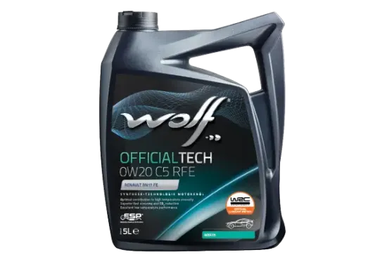 Motoröl 0W-20 5L WOLF 1051984 Bild Motoröl 0W-20 5L WOLF 1051984
