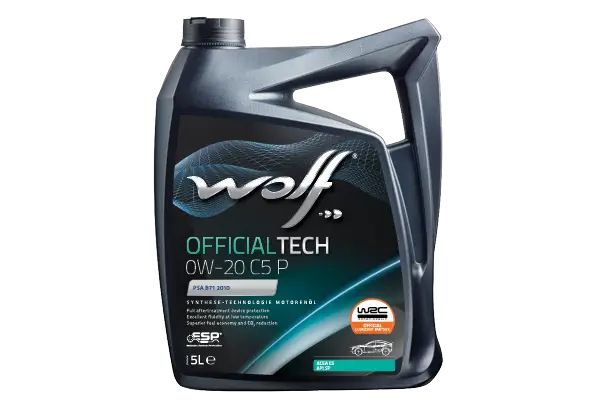 Motoröl 0W-20 5L WOLF 1052080