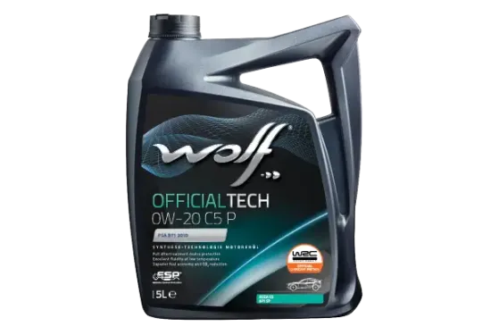 Motoröl 0W-20 5L WOLF 1052080 Bild Motoröl 0W-20 5L WOLF 1052080