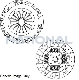 Kupplungssatz National CK10419 Bild Kupplungssatz National CK10419