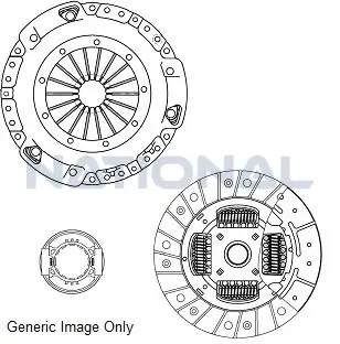 Kupplungssatz National CK9068 Bild Kupplungssatz National CK9068