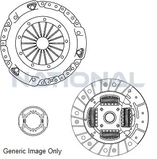 Kupplungssatz National CK9116 Bild Kupplungssatz National CK9116