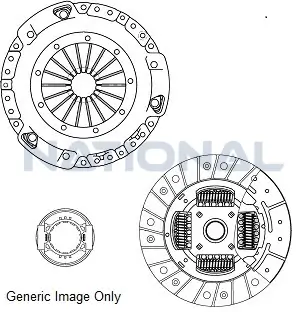 Kupplungssatz National CK9852 Bild Kupplungssatz National CK9852