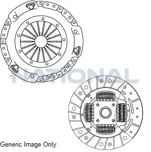 Kupplungssatz National CK9957 Bild Kupplungssatz National CK9957