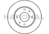 Bremsscheibe Vorderachse National NBD1139