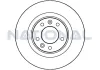 Bremsscheibe Hinterachse National NBD1315