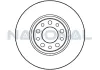 Bremsscheibe National NBD1377