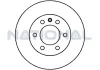 Bremsscheibe Vorderachse National NBD1421