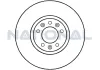 Bremsscheibe Vorderachse National NBD1439