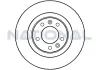 Bremsscheibe Hinterachse National NBD1440