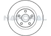 Bremsscheibe Vorderachse National NBD1455