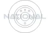 Bremsscheibe Hinterachse National NBD1737