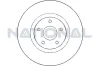 Bremsscheibe Vorderachse National NBD1757