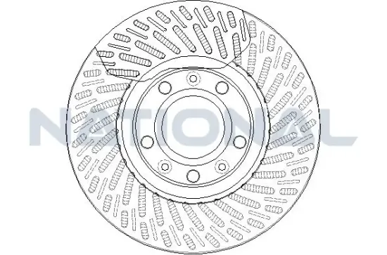 Bremsscheibe Vorderachse National NBD1873 Bild Bremsscheibe Vorderachse National NBD1873