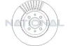 Bremsscheibe Vorderachse National NBD1892