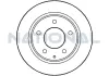 Bremsscheibe Hinterachse National NBD525
