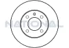 Bremsscheibe Vorderachse National NBD773